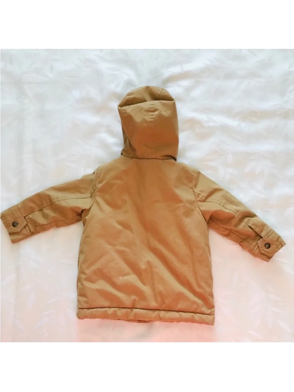 GAP Toddler Parka Jacket with Red Plaid Lining